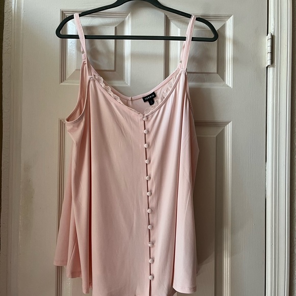 torrid Tops - Torrid size 2 pink swing cami